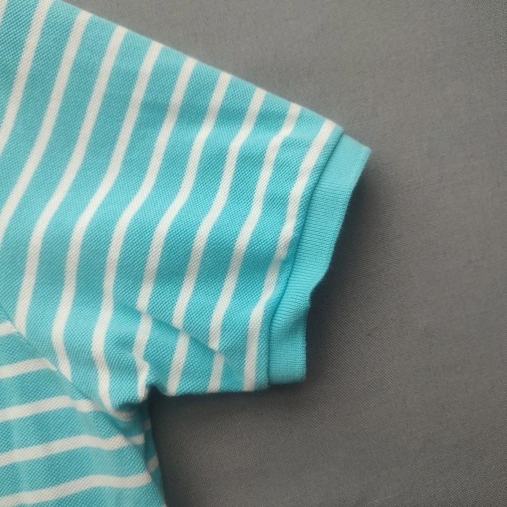 Ralph Lauren Men's‎ Polo Custom Fit XL Blue Striped Pullover